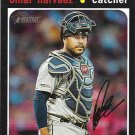 Omar Narvaez 2020 Topps Heritage #28 Seattle Mariners Baseball Card
