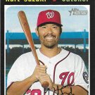 Kurt Suzuki 2020 Topps Heritage #165 Washington Nationals Baseball Card