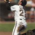 Will Clark 1993 Leaf #247 San Francisco Giants Baseball Card