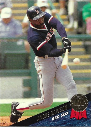 Andre Dawson 1993 Leaf #310 Boston Red Sox Baseball Card