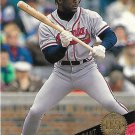 Ron Gant 1993 Leaf #225 Atlanta Braves Baseball Card Ron Gant 1993 Leaf #225 Atlanta Braves Baseball Card