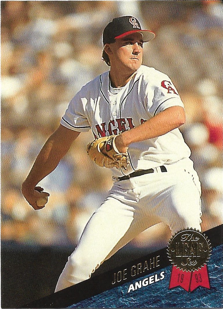 Joe Grahe 1993 Leaf #372 California Angels Baseball Card