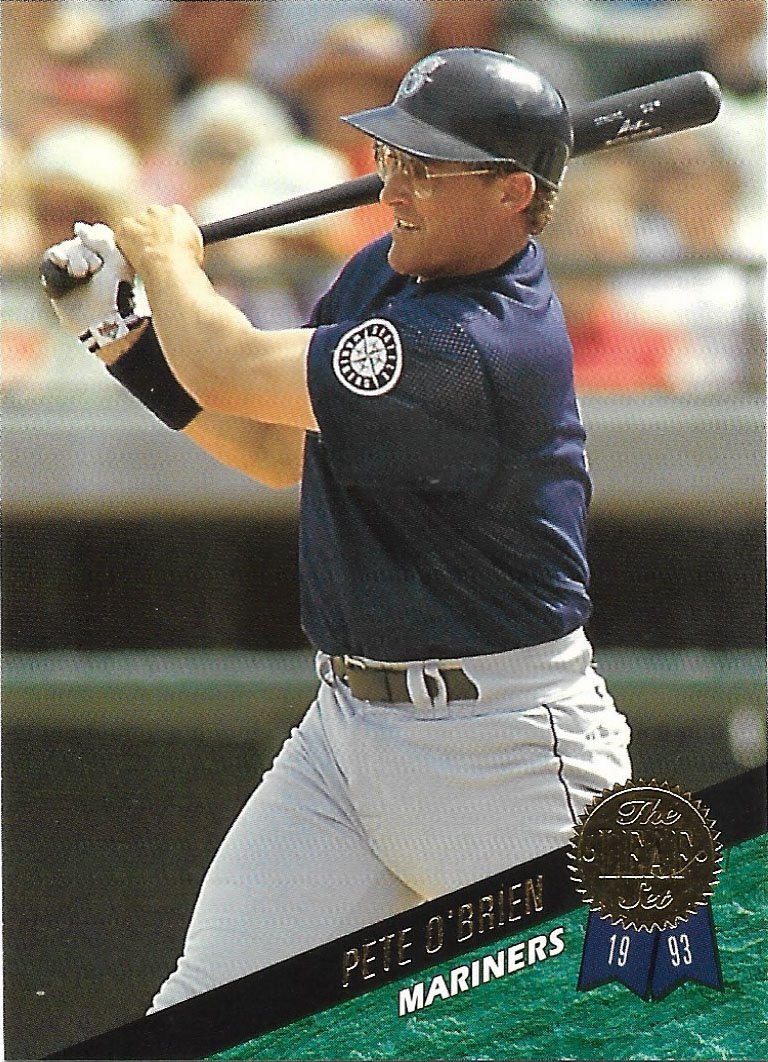 Pete O'Brien 1993 Leaf #412 Seattle Mariners Baseball Card