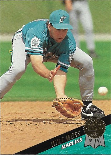 Walt Weiss 1993 Leaf #416 Florida Marlins Baseball Card