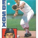 Glenn Hoffman 1984 Topps #523 Boston Red Sox Baseball Card