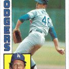 Burt Hooton 1984 Topps #15 Los Angeles Dodgers Baseball Card
