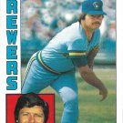 Jim Slaton 1984 Topps #772 Milwaukee Brewers Baseball Card