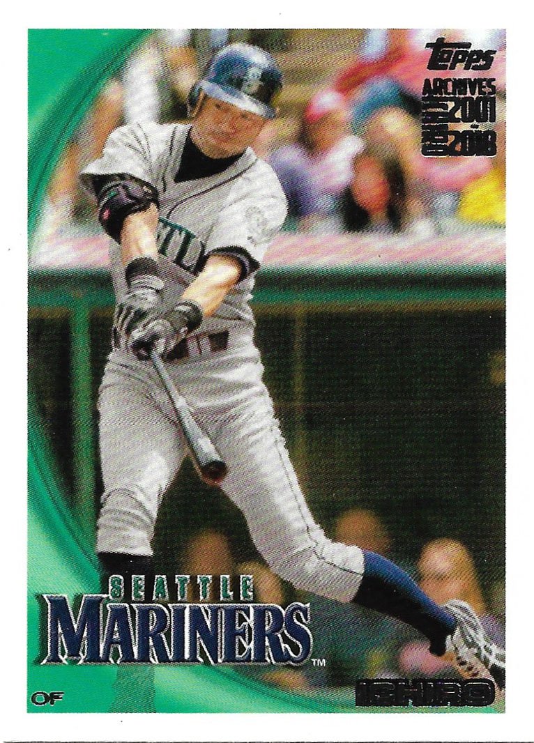Ichiro Suzuki 2019 Topps Archives Ichiro Retrospectives #I-10 Seattle  Mariners Baseball Card