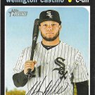 Welington Castillo 2020 Topps Heritage #177 Chicago White Sox Baseball Card Welington Castillo 2020 Topps Heritage #177 Chicago White Sox Baseball Card