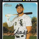 Yoan Moncada 2020 Topps Heritage #354 Chicago White Sox Baseball Card