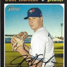 Trent Thornton 2020 Topps Heritage #294 Toronto Blue Jays Baseball Card