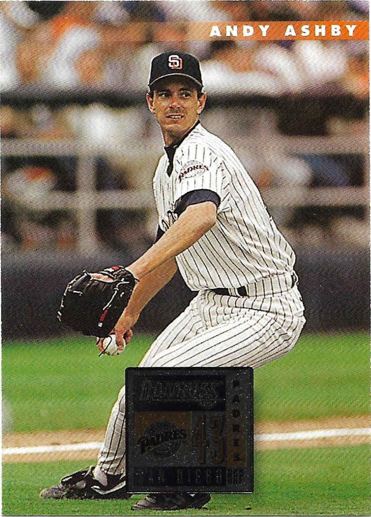 Andy Ashby 1996 Donruss #450 San Diego Padres Baseball Card