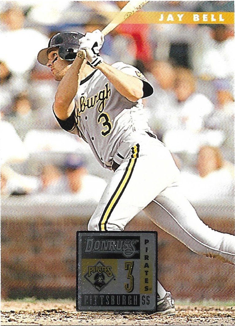 Jay Bell 1996 Donruss #21 Pittsburgh Pirates Baseball Card
