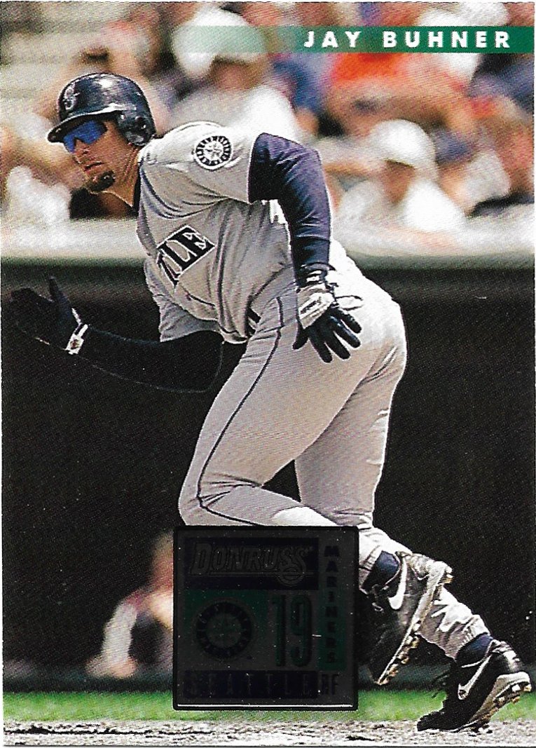 Jay Buhner 1996 Donruss #141 Seattle Mariners Baseball Card
