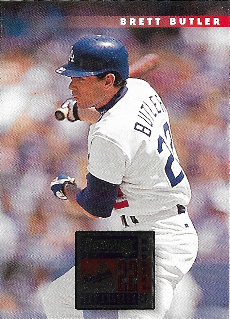 Brett Butler 1996 Donruss #515 Los Angeles Dodgers Baseball Card