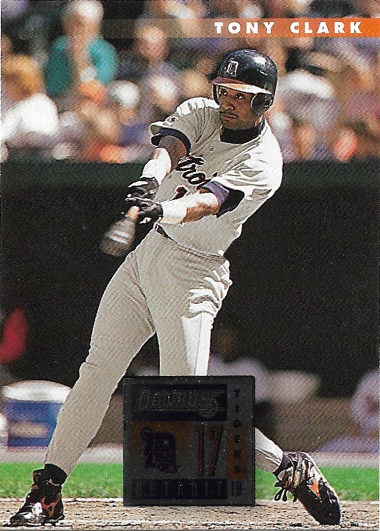 Tony Clark Baseball Trading Cards