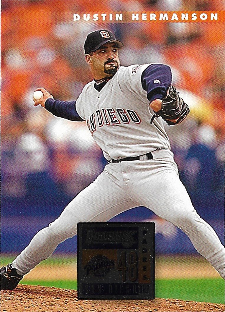 Dustin Hermanson 1996 Donruss #393 San Diego Padres Baseball Card