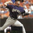 Mark Kiefer 1996 Donruss #448 Milwaukee Brewers Baseball Card