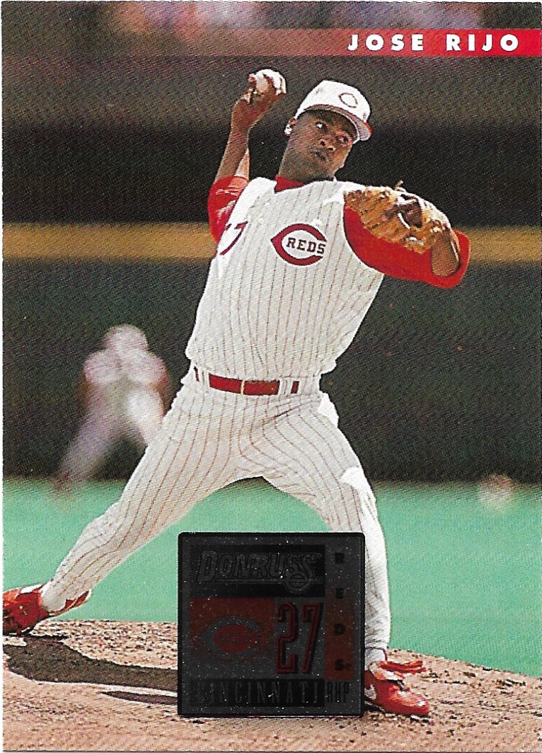 Jose Rijo 1996 Donruss #500 Cincinnati Reds Baseball Card