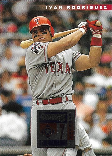 Ivan Rodriguez 1996 Donruss #350 Texas Rangers Baseball Card