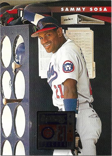 Sammy Sosa 1996 Donruss #334 Chicago Cubs Baseball Card
