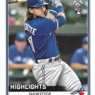 Bo Bichette 2020 Topps Big League Rookie #292 Toronto Blue Jays Baseball Card Bo Bichette 2020 Topps Big League Rookie #292 Toronto Blue Jays Baseball Card