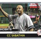 CC Sabathia 2020 Topps Big League #288 New York Yankees Baseball Card