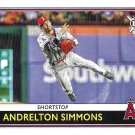 Andrelton Simmons 2020 Topps Big League #130 Angels Baseball Card