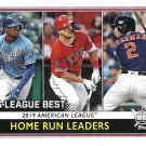 Jorge Soler, Mike Trout, Alex Bregman 2020 Topps Big League #237 Baseball Card
