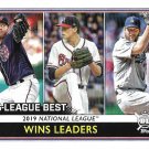 Stephen Strasburg, Max Fried, Clayton Kershaw 2020 Topps Big League #256 Baseball Card
