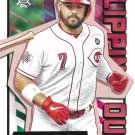 Eugenio Suarez 2020 Topps Big League Flipping Out #FO-3 Cincinnati Reds Baseball Card