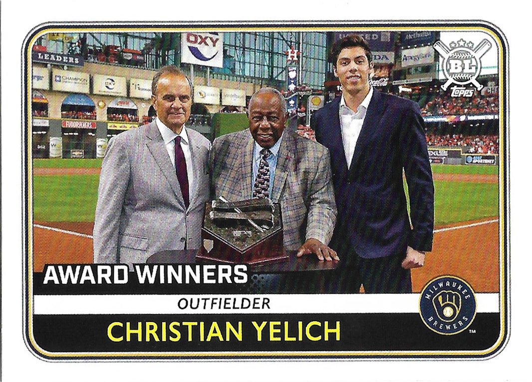 Christian Yelich 2020 Topps Big League #275 Milwaukee Brewers Baseball Card