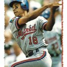 Moises Alou 1995 Topps #584 Montreal Expos Baseball Card