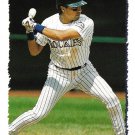 Vinny Castilla 1995 Topps #552 Colorado Rockies Baseball Card