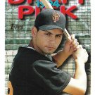 Jacob Cruz 1995 Topps #521 San Francisco Giants Baseball Card