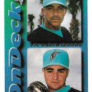 Vic Darensbourg, Marc Valdez 1995 Topps #649 Flordia Marlins Baseball Card