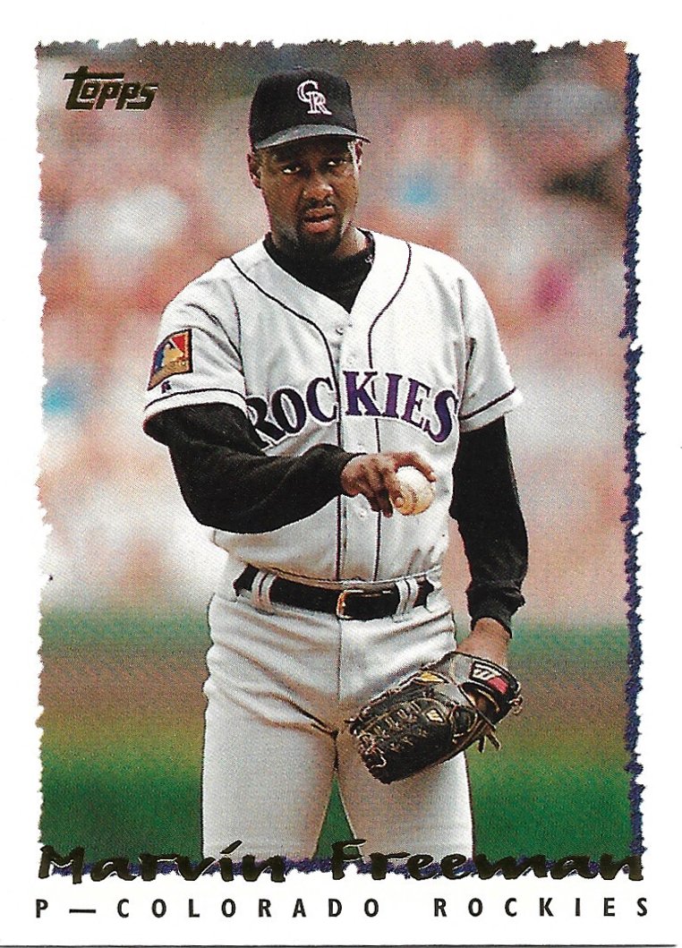  1995 Topps Colorado Rockies Team Set with Andres