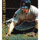 Chuck Knoblauch 1995 Topps League Leaders #LL44 Minnesota Twins Baseball Card