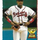 Jose Oliva 1995 Topps #451 Atlanta Braves Baseball Card
