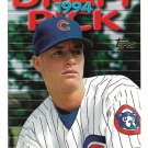 Jayson Peterson 1995 Topps #437 Chicago Cubs Baseball Card