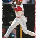 Deion Sanders 1995 Topps #508 Cincinnati Reds Baseball Card