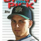Doug Webb 1995 Topps #406 Milwaukee Brewers Baseball Card