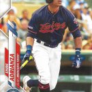 Ehire Adrianza 2020 Topps #690 Minnesota Twins Baseball Card