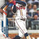Ozzie Albies 2020 Topps #480 Atlanta Braves Baseball Card