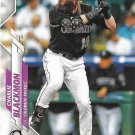 Charlie Blackmon 2020 Topps #397 Colorado Rockies Baseball Card Charlie Blackmon 2020 Topps #397 Colorado Rockies Baseball Card