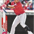 Yu Chang 2020 Topps Rookie #590 Cleveland Indians Baseball Card