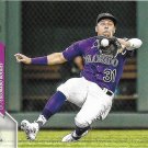 Yonathan Daza 2020 Topps Rookie #567 Colorado Rockies Baseball Card