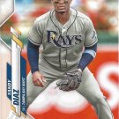 Yandy Diaz 2020 Topps #487 Tampa Bay Rays Baseball Card Yandy Diaz 2020 Topps #487 Tampa Bay Rays Baseball Card