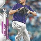 Kyle Freeland 2020 Topps #666 Colorado Rockies Baseball Card