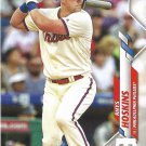 Rhys Hoskins 2020 Topps #687 Philadelphia Phillies Baseball Card